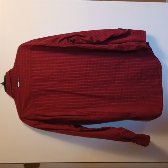 TOMMY JEANS, LONG SLEEVE, FRONT POCKET, WITH VELCRO, NICE BUTTON DOWN. 16.5 NECK - Picture 5 of 9